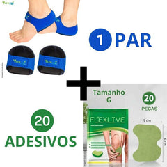 Protetor de Calcanhar FlexLive® - FlexLive